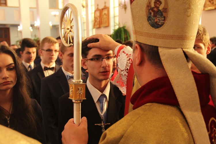 Bierzmowanie w Biskupicach Radłowskich