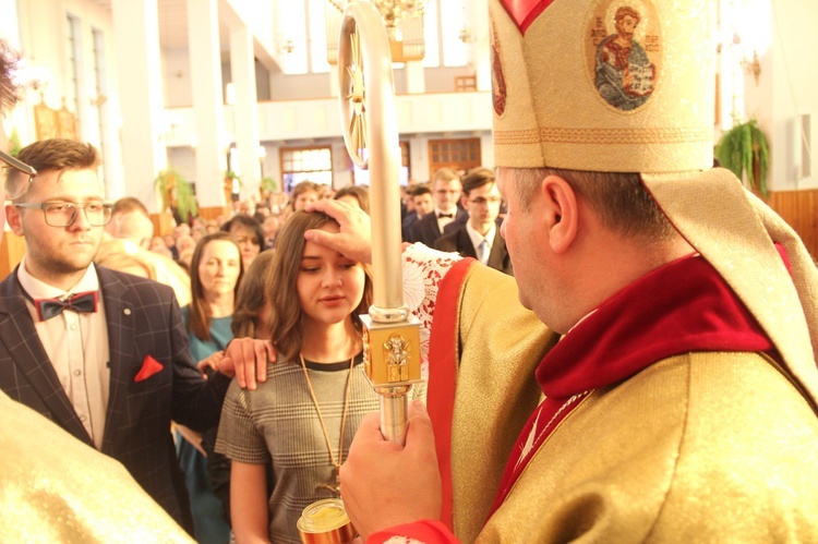 Bierzmowanie w Biskupicach Radłowskich