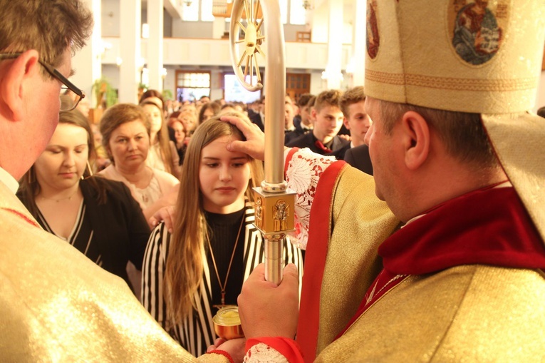 Bierzmowanie w Biskupicach Radłowskich