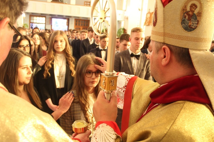 Bierzmowanie w Biskupicach Radłowskich