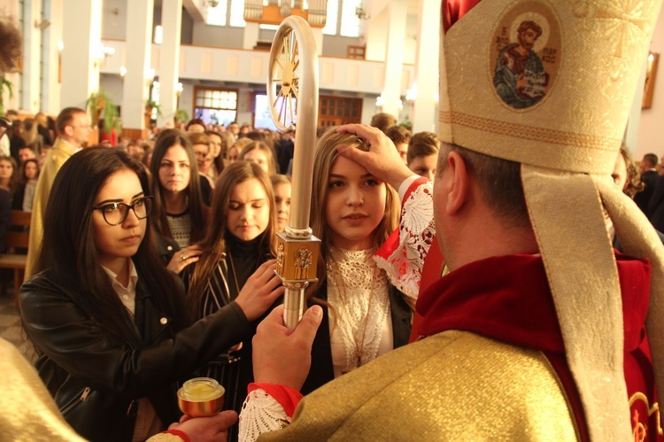 Bierzmowanie w Biskupicach Radłowskich