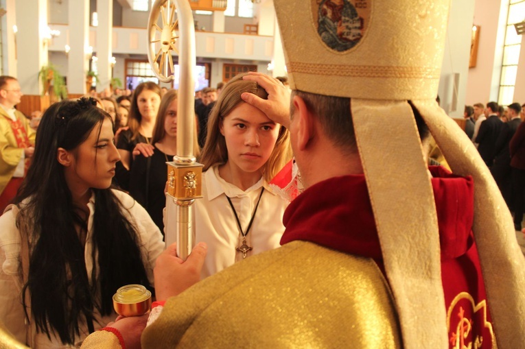 Bierzmowanie w Biskupicach Radłowskich