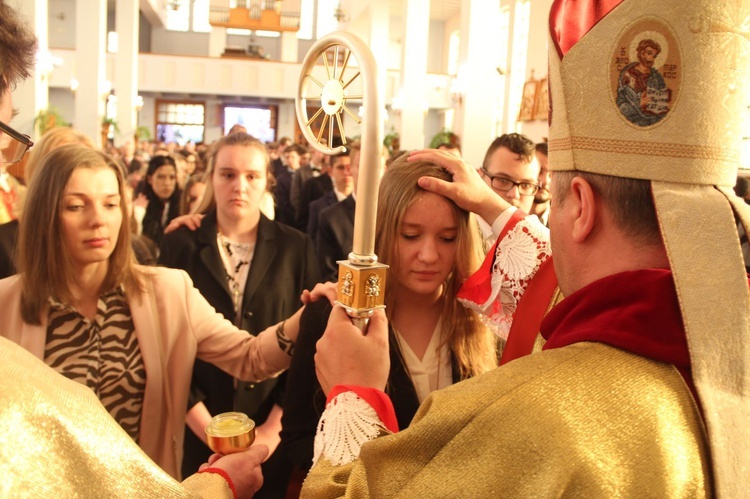 Bierzmowanie w Biskupicach Radłowskich