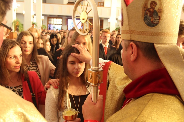 Bierzmowanie w Biskupicach Radłowskich