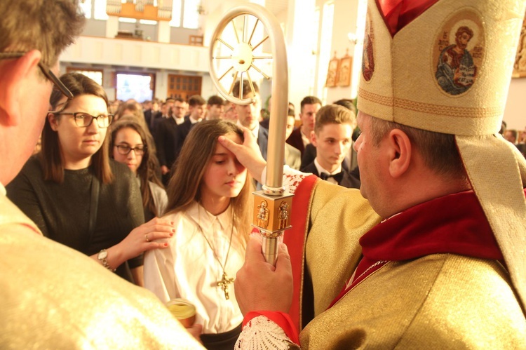 Bierzmowanie w Biskupicach Radłowskich