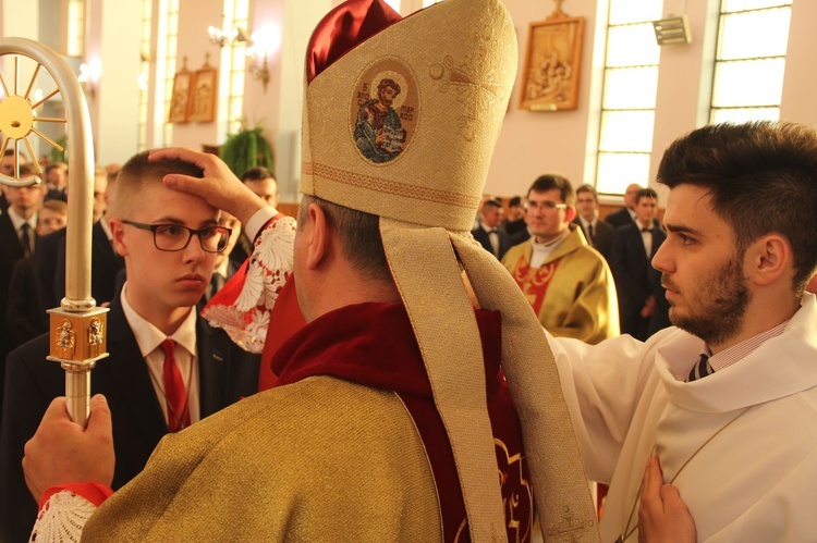 Bierzmowanie w Biskupicach Radłowskich