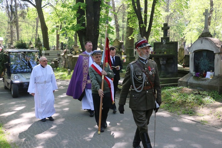 Pogrzeb Aliny Angelusowej, córki twórcy kawalerii legionowej