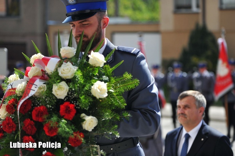 Odsłonięcie tablicy poświęconej pamięci asp. Alojzego Banacha