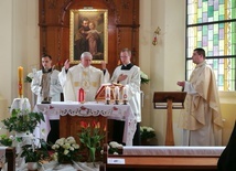 Kleryków w czasie rekolekcji odwiedził ks. Tadeusz Chlipała, rektor seminarium.