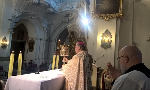 Bp Jan Kopiec w Trzebnicy: Miłosierdzie jest zawsze wyjściem naprzeciw człowiekowi