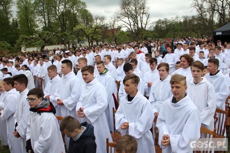 Pielgrzymka Ministrantów i Lektorów do Paradyża