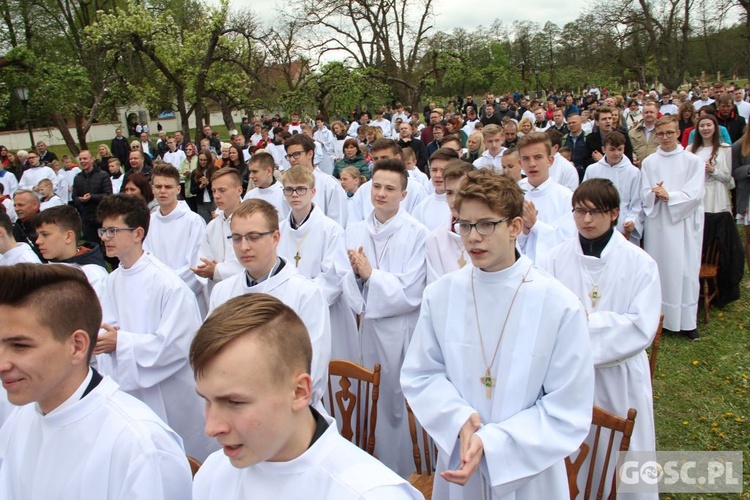 Pielgrzymka Ministrantów i Lektorów do Paradyża