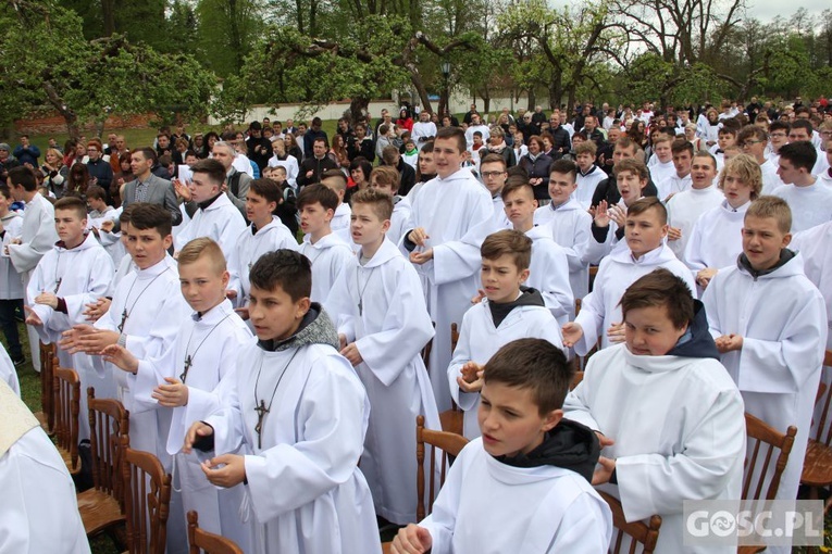 Pielgrzymka Ministrantów i Lektorów do Paradyża