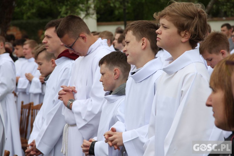 Pielgrzymka Ministrantów i Lektorów do Paradyża