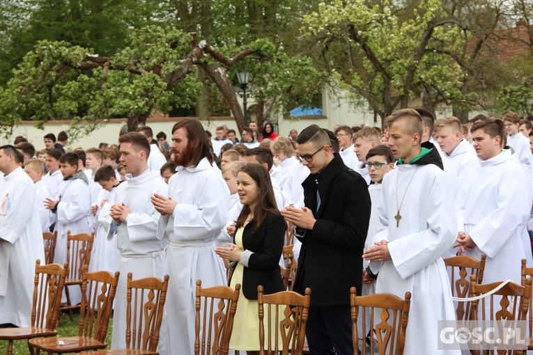 Pielgrzymka Ministrantów i Lektorów do Paradyża