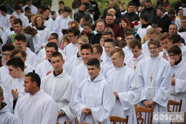 Pielgrzymka Ministrantów i Lektorów do Paradyża