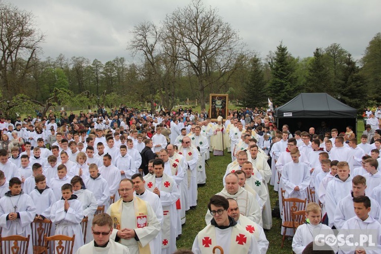 Pielgrzymka Ministrantów i Lektorów do Paradyża