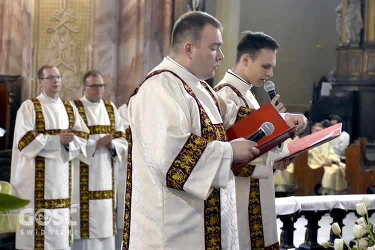 Święcenia diakonatu w diecezji świdnickiej 2019