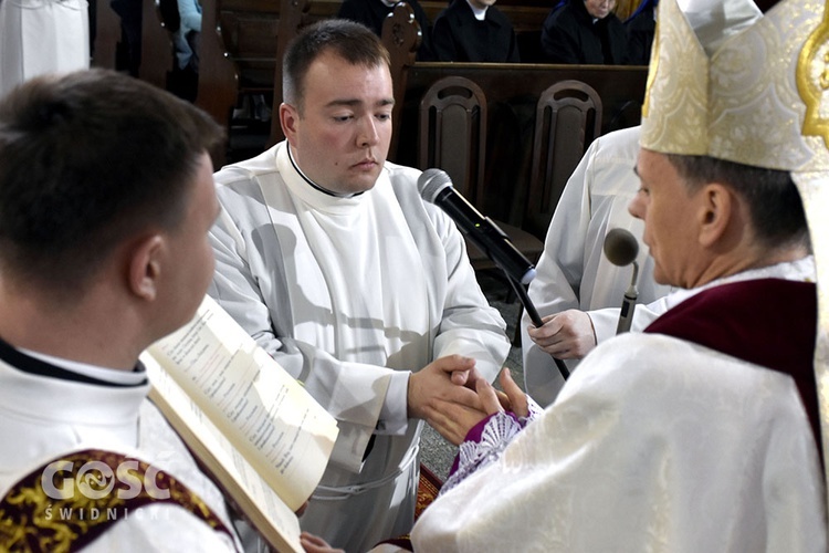 Święcenia diakonatu w diecezji świdnickiej 2019