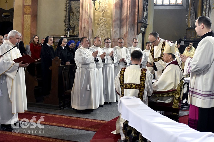 Święcenia diakonatu w diecezji świdnickiej 2019