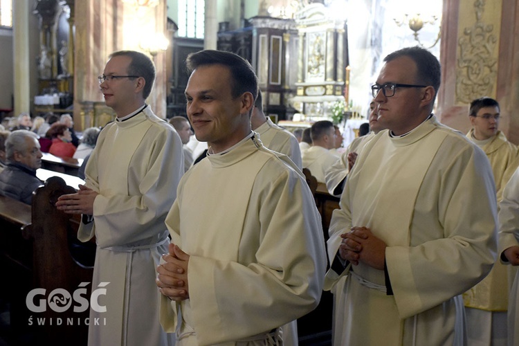 Święcenia diakonatu w diecezji świdnickiej 2019