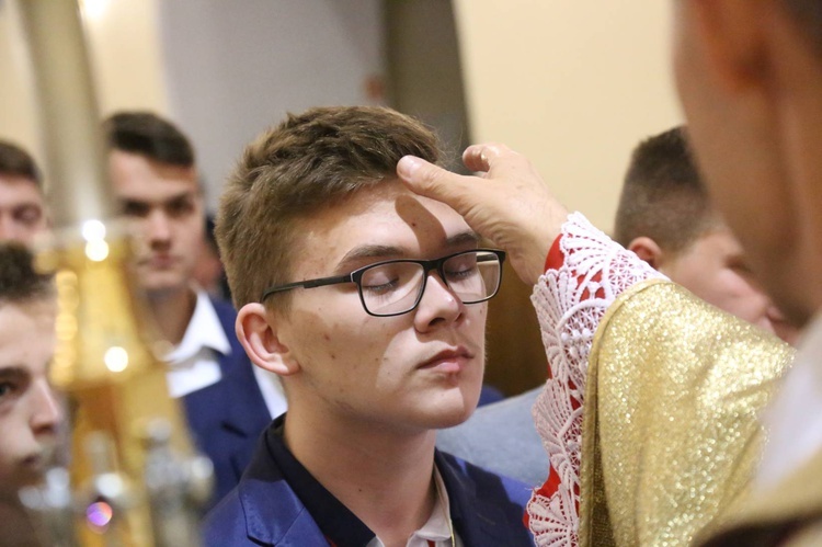 Bierzmowanie w Trzcianie