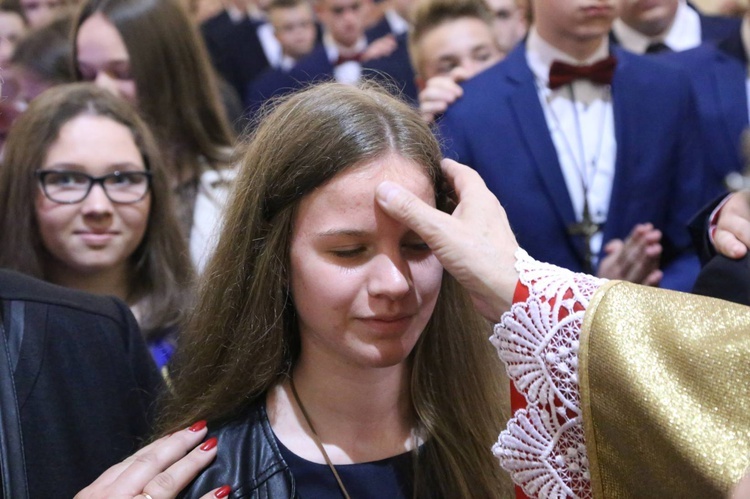 Bierzmowanie w Trzcianie