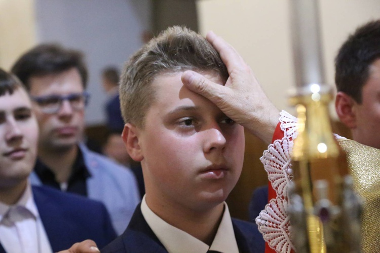 Bierzmowanie w Trzcianie