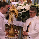 Monstrancja łagiewnicka w parafii Narodzenia NMP w Bielsku-Białej Lipniku