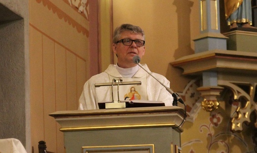 Monstrancja łagiewnicka w parafii Narodzenia NMP w Bielsku-Białej Lipniku