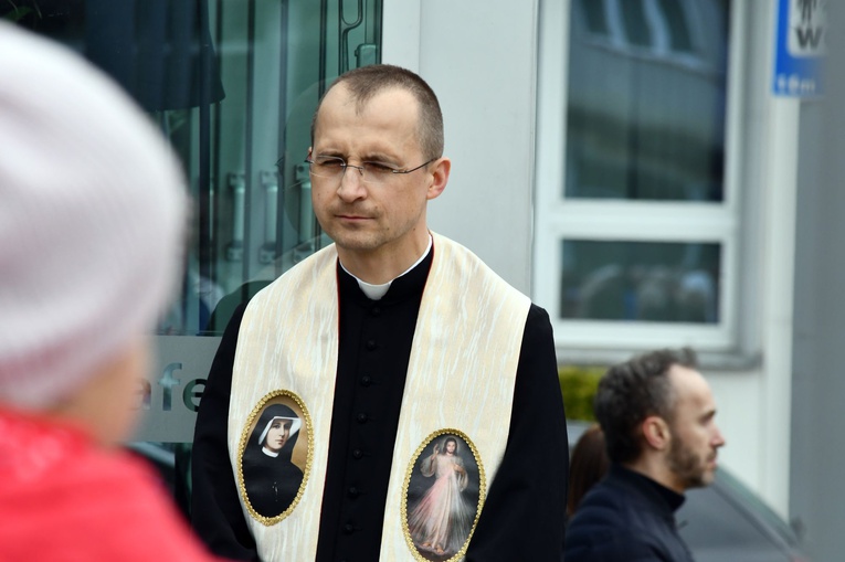Koronka do Bożego Miłosierdzia w centrum Koszalina