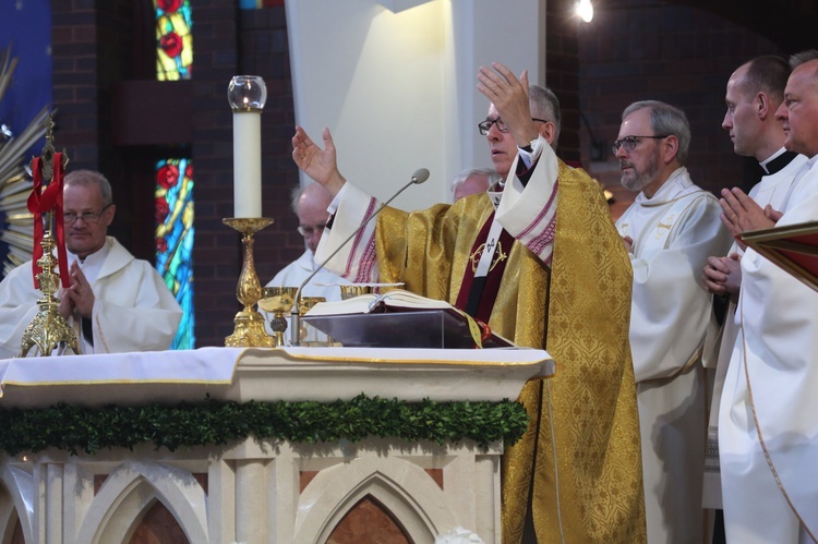 Błogosławieństwo organów w Tychach