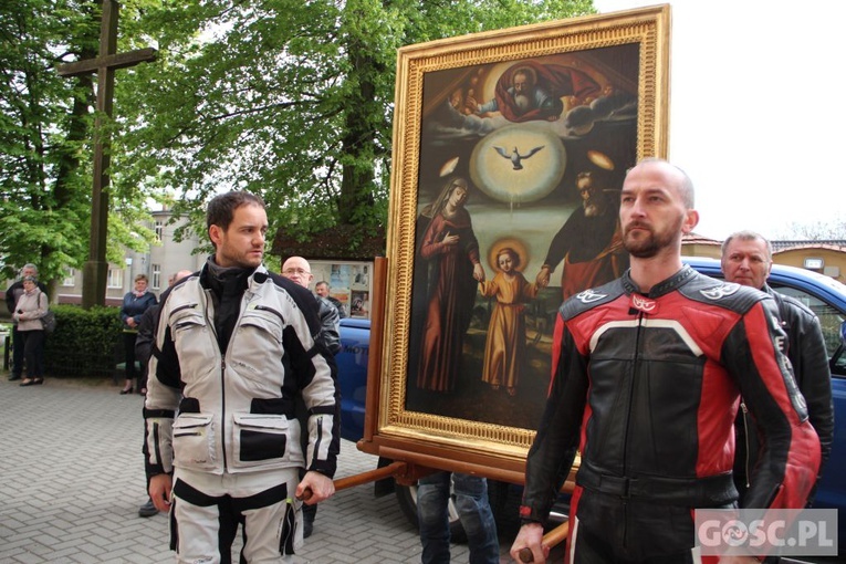 Św. Józef spotkał się z motocyklistami w Rokitnie