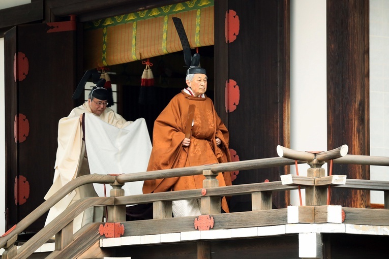 Japonia: Trwają uroczystości abdykacyjne cesarza Akihito