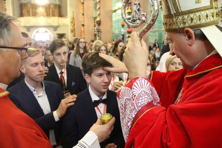 Bierzmowanie w Limanowej, cz. 1