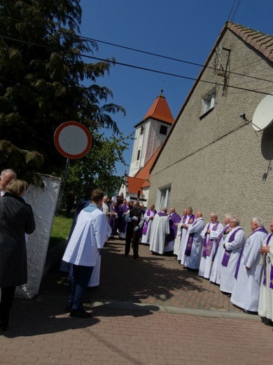 Ostatnie pożegnanie śp. ks. Jana Zycha