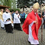 Msza św. pielgrzymów łagiewnickich w Hałcnowie - 2019