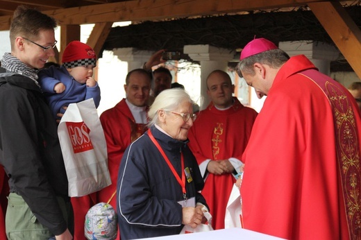 Msza św. pielgrzymów łagiewnickich w Hałcnowie - 2019