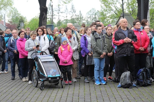 Msza św. pielgrzymów łagiewnickich w Hałcnowie - 2019