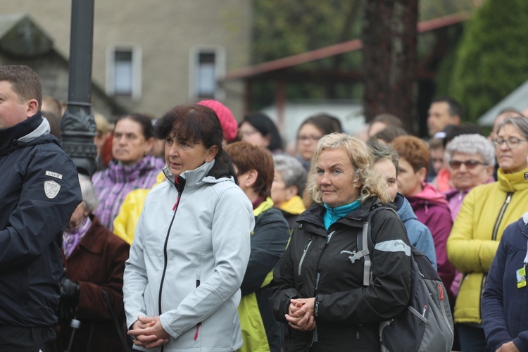 Msza Święta na rozpoczęcie 7. pielgrzymki z Hałcnowa do Łagiewnik - 2019