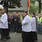 Msza Święta na rozpoczęcie 7. pielgrzymki z Hałcnowa do Łagiewnik - 2019