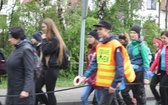 7. pielgrzymka z Hałcnowa wyrusza do Łagiewnik, cz. 1 - 2019