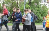 7. pielgrzymka z Hałcnowa wyrusza do Łagiewnik, cz. 1 - 2019
