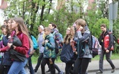 7. pielgrzymka z Hałcnowa wyrusza do Łagiewnik, cz. 1 - 2019