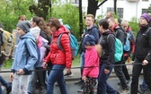 7. pielgrzymka z Hałcnowa wyrusza do Łagiewnik, cz. 1 - 2019