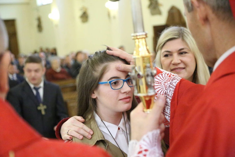 Bierzmowanie w Powroźniku