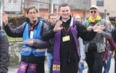 Pierwszy postój pielgrzymów u św. Jana Kantego w Kętach - 2019