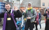 Pierwszy postój pielgrzymów u św. Jana Kantego w Kętach - 2019