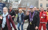 Pierwszy postój pielgrzymów u św. Jana Kantego w Kętach - 2019