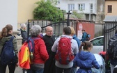 Pierwszy postój pielgrzymów u św. Jana Kantego w Kętach - 2019
